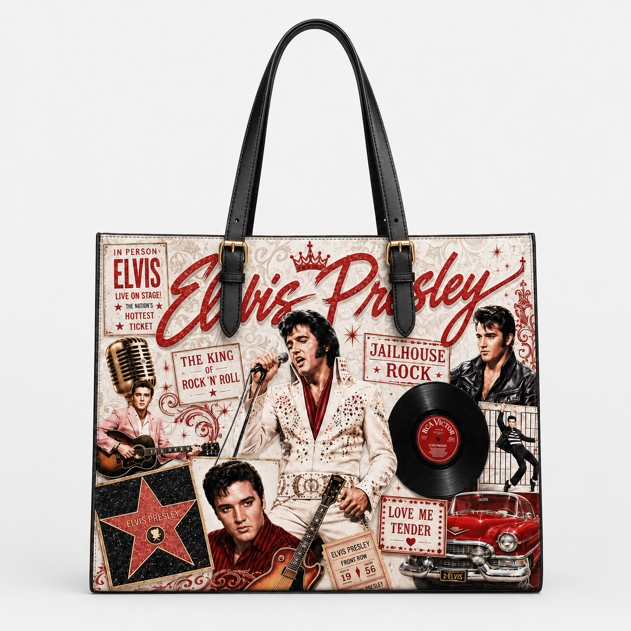 Elvis Presley Tribute Tote Bags